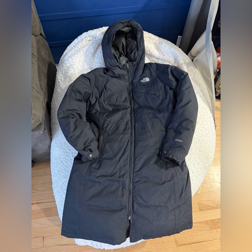 Women’s the Northface Parka black XL coat